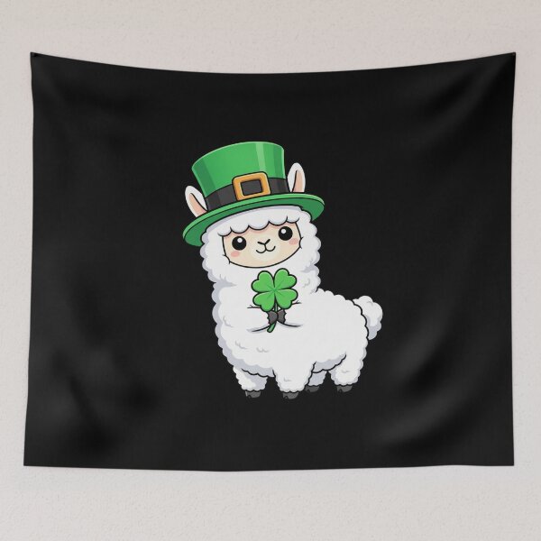 Item preview, Lucky Llama St Patricks Day Irish Celebration designed and sold by CORJIDOG-ART.