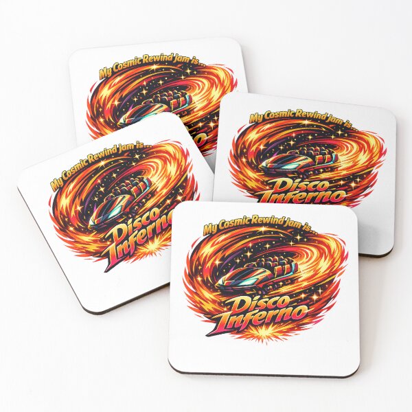 Item preview, My Cosmic Rewind Jam Is… Disco Inferno (v1) designed and sold by Theme Snark.