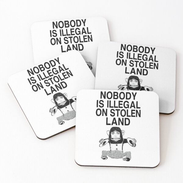 Item preview, stolen land designed and sold by Saint Arts Studio.
