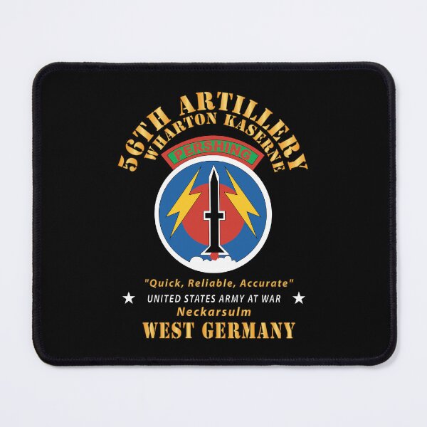 Item preview, Army - 56th Artillery Command - Pershing - Wharton Kaserne - Neckarsulm X 300 designed and sold by Military Insignia Products.
