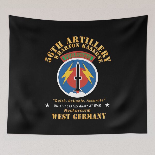 Item preview, Army - 56th Artillery Command - Pershing - Wharton Kaserne - Neckarsulm X 300 designed and sold by Military Insignia Products.