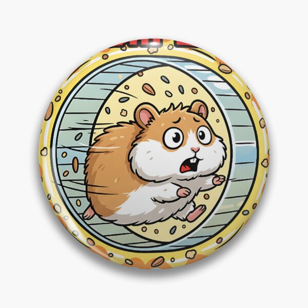 Item preview, Chaotic Hamster Sticker – System Error Funny Meme Shirt designed and sold by ZyxDes.