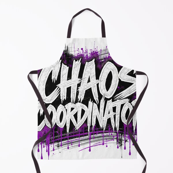 Item preview, Bold Design Words CHAOS COORDINATOR Graffiti Style Energetic designed and sold by ART ATTACK ZONE.