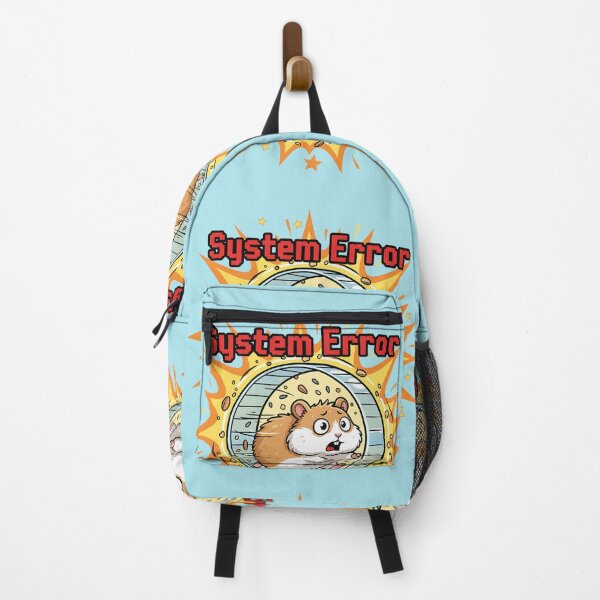 Item preview, Chaotic Hamster Sticker – System Error Funny Meme Shirt designed and sold by ZyxDes.