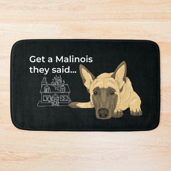 Item preview, Get a Malinois they said... belgian Shepherd Lover designed and sold by PolaMaku.