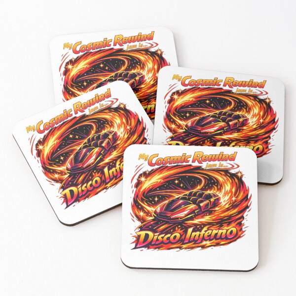 Item preview, My Cosmic Rewind Jam Is… Disco Inferno (v2) designed and sold by Theme Snark.