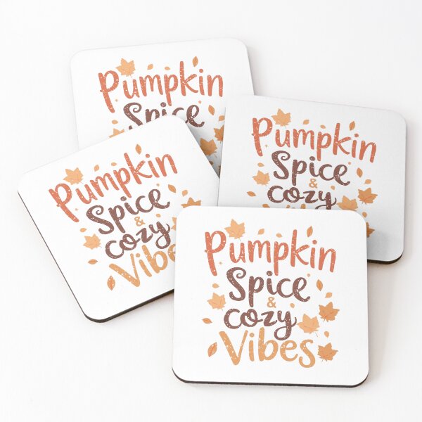 Item preview, Pumpkin Spice & Cozy Vibes Autumn Typography Graphic designed and sold by PACS0011.