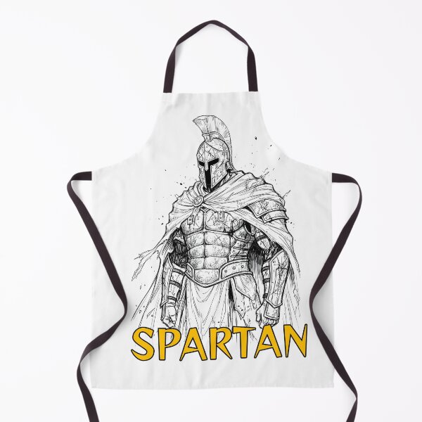Item preview, Cool Spartan Manga Art Black And White designed and sold by Shigen16.
