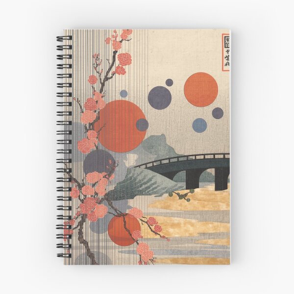 Item preview, Abstract Ukiyo-e Art | Japanese Woodblock Rain Blossoms Minimalist Washi Texture Print designed and sold by Vandy Fullam.