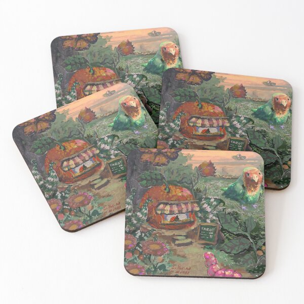 Item preview, The earthworm needed to sort out his own life and went to the ladybug tarot reader. designed and sold by guilhernunes.