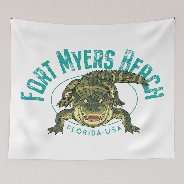 Item preview, Fort Myers Beach Florida Alligator Design designed and sold by Futurebeachbum.