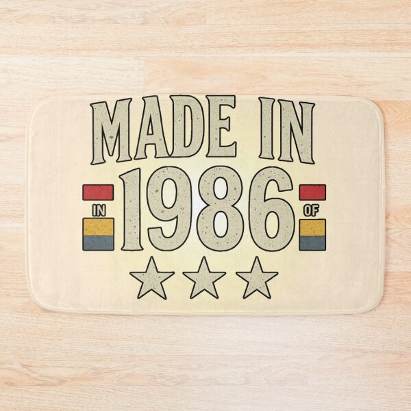 Item preview, Made in 1986 Vintage Retro Birthday - Classic 80s Style Tee designed and sold by PriyaMagic.