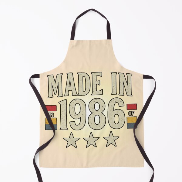 Item preview, Made in 1986 Vintage Retro Birthday - Classic 80s Style Tee designed and sold by PriyaMagic.