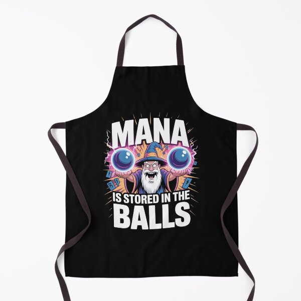 Item preview, Mana is Stored in The Balls Magician Sorcerer Witcher Wizard T-Shirt designed and sold by Martysstore.