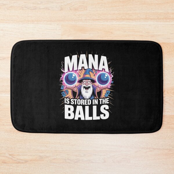 Item preview,  Mana is Stored in The Balls Magician Sorcerer Witcher Wizard T-Shirt designed and sold by Martysstore.