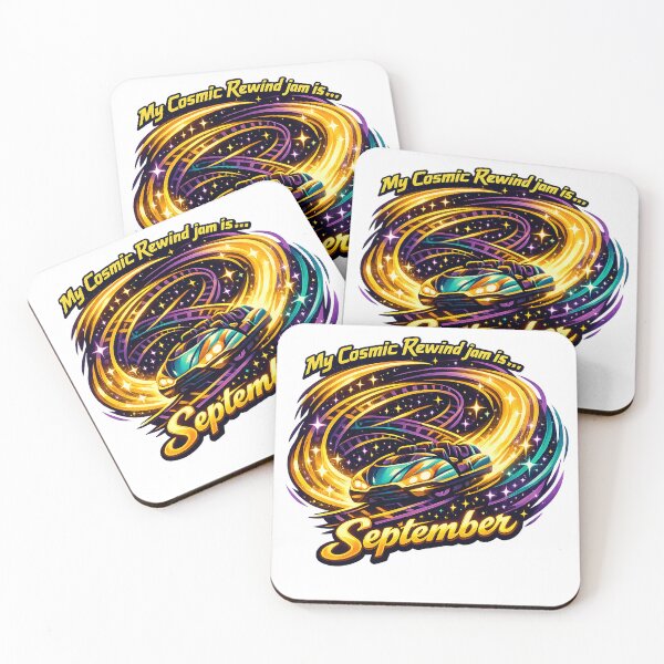 Item preview, My Cosmic Rewind Jam Is… September (v2) designed and sold by Theme Snark.