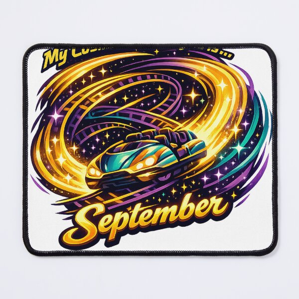 Item preview, My Cosmic Rewind Jam Is… September (v2) designed and sold by Theme Snark.