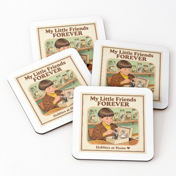 Item preview, My Little Friends Forever - Retro Dark Humor Art designed and sold by PictorialWhimsy.
