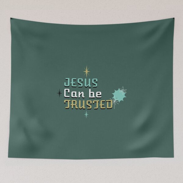 Item preview, Jesus can be trusted T-shirt designed and sold by IRONIKDESIGN.
