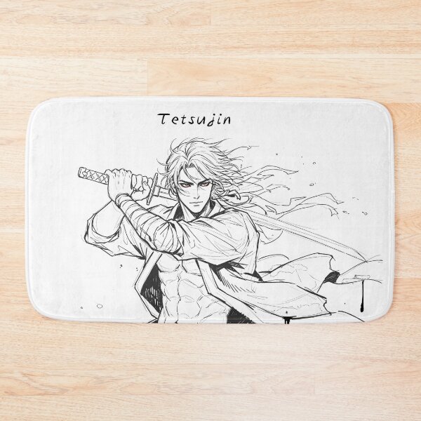Item preview, Cool Handsome Samurai Manga Sketch: Tetsujin designed and sold by Shigen16.
