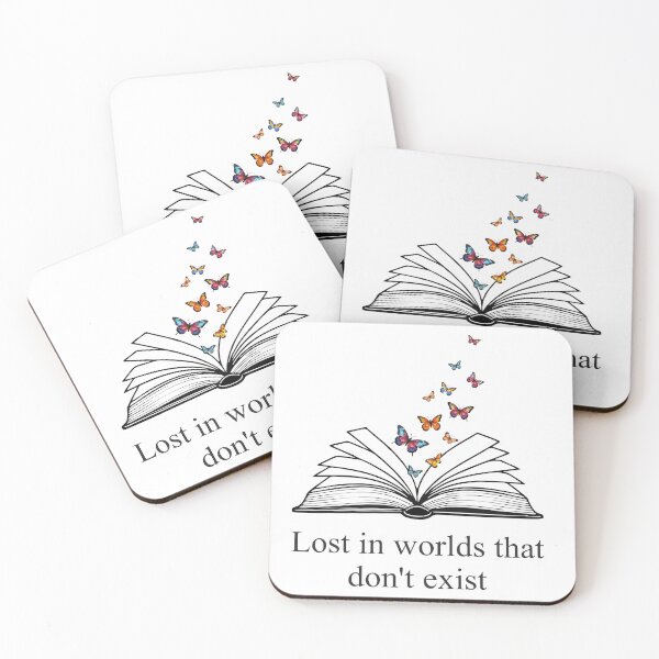 Item preview, Lost In Worlds That Don't Exist - Butterfly Book designed and sold by Pixel&Palette Studio.
