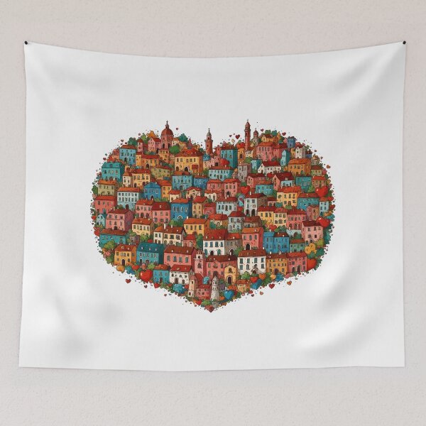 Item preview, Travel City Heart designed and sold by Digiheart.