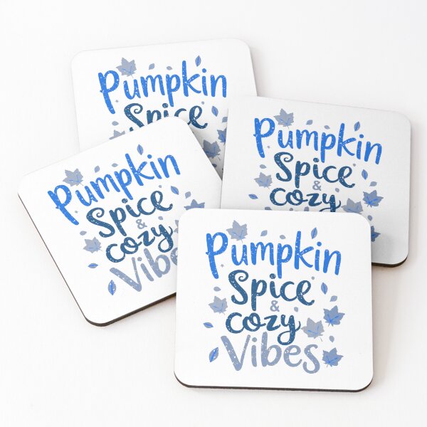 Item preview, Pumpkin Spice & Cozy Vibes Autumn Typography Graphic designed and sold by PACS0011.