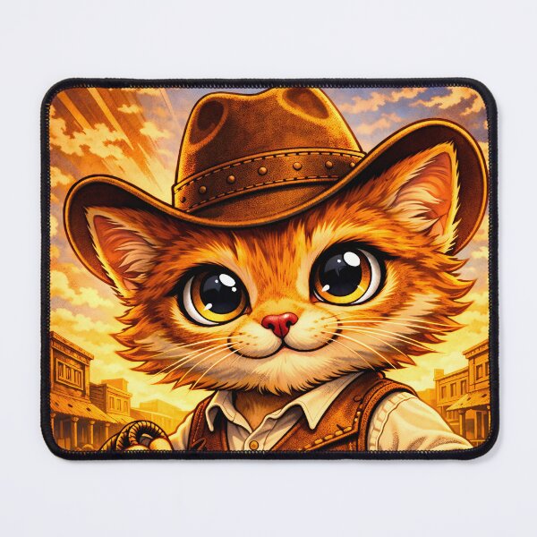 Item preview, Texas Cowboy Cat designed and sold by MeowStory.
