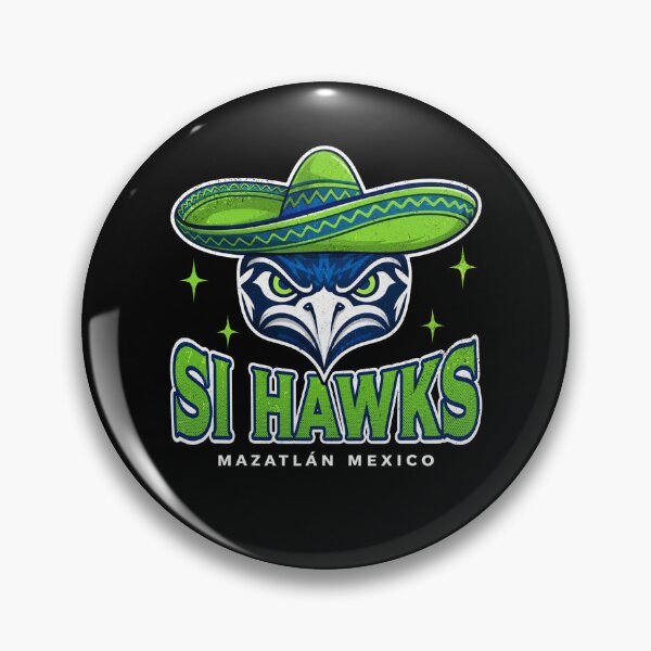 Item preview, Si Hawks Mazatlan Mexico Sombrero Eagle - Seattle Football Vacation Parody designed and sold by Patchina.
