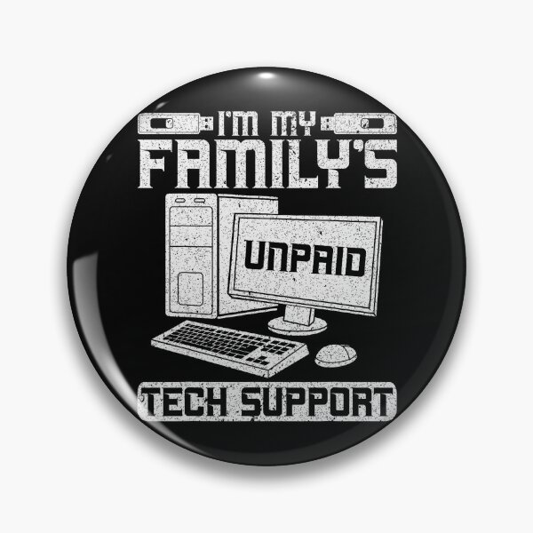Item preview, I'm My Family's Unpaid Tech Support Graphic designed and sold by herbwaters.