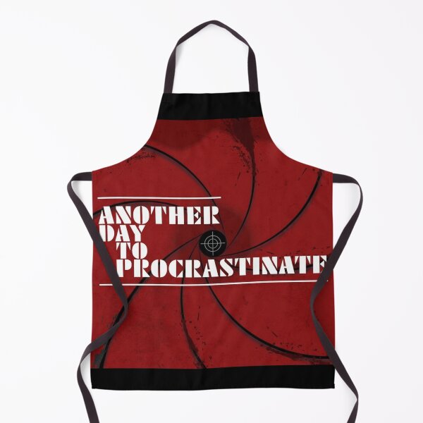 Item preview, Another Day to Procrastinate - License to Chill designed and sold by Syrupulse.