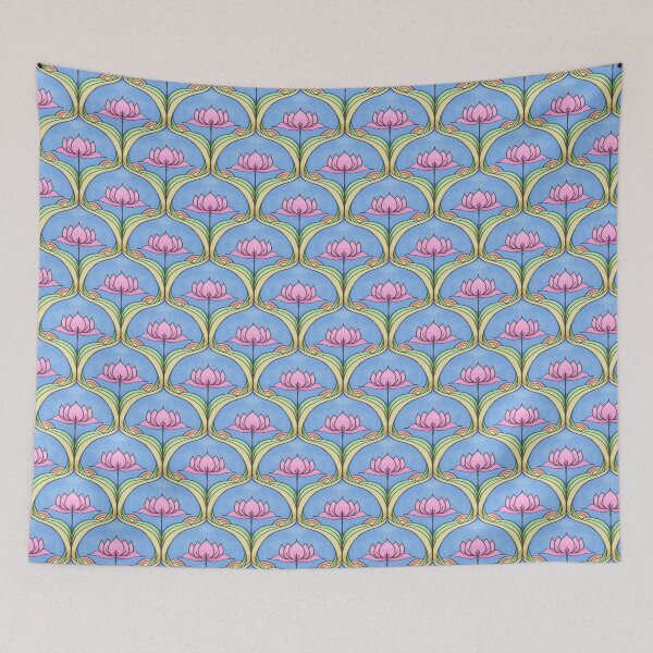 Item preview, Peaceful  Lotus Pattern designed and sold by NaliniLe.