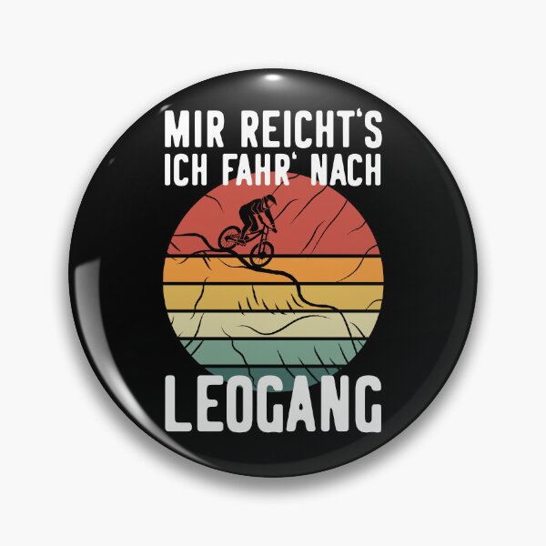 Item preview, MTB Saying Downhill Mountain Biking Leogang Austria designed and sold by Carl's Clothing.