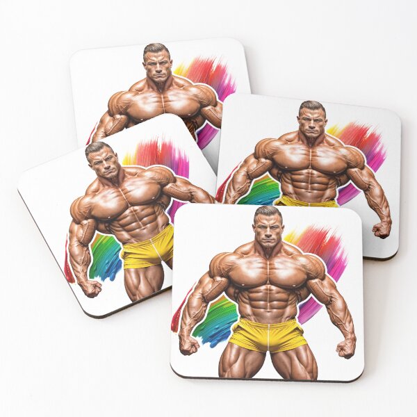 Item preview, Muscle Spectrum Against Transparent Heat #156 designed and sold by ForeverPrintsOK.