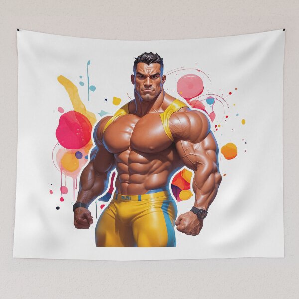 Item preview, Muscle Burst: Cartoon Power in Motion #155 designed and sold by ForeverPrintsOK.