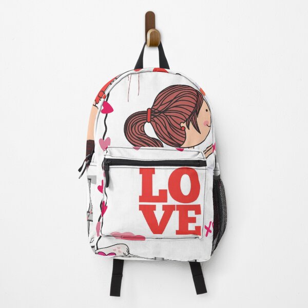 Item preview, A cute boy and girl valentine day lovely heart design designed and sold by AESTHETIC-FLAIR.