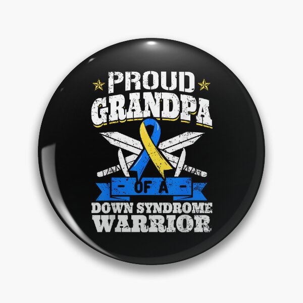 Item preview, Proud Grandpa Of A Down Syndrome Warrior Down's Granddad designed and sold by MerchDeviant.