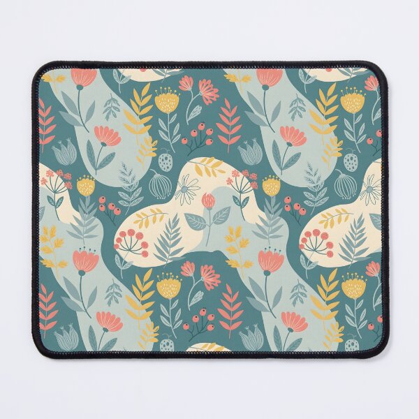 Item preview, Playful Wildflower Garden: Soft Pastel Folk Illustration designed and sold by VelloomStore.