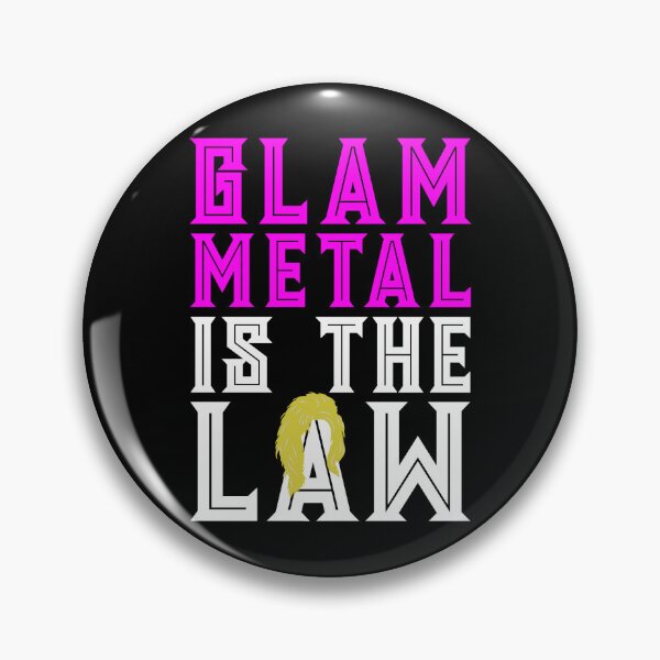 Artikelvorschau, Glam Metal – Lustiger Spruch entworfen und verkauft von Carl's Clothing.