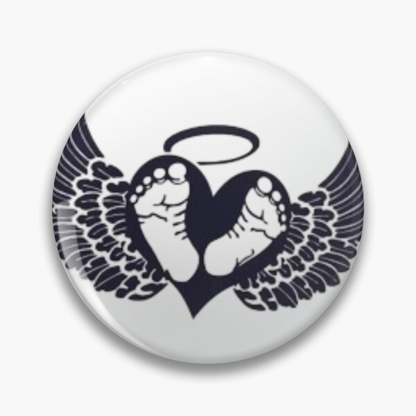 Item preview, Baby Fee Miscarriage Baby Angel Wings Memorial designed and sold by ridhifashion.