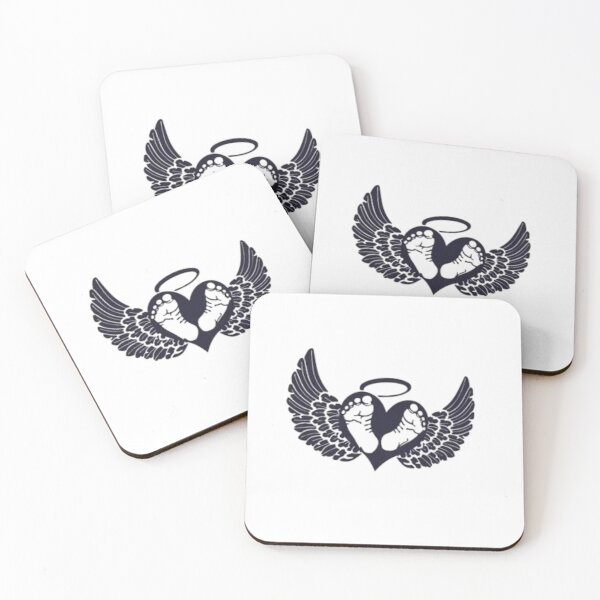 Item preview, Baby Fee Miscarriage Baby Angel Wings Memorial designed and sold by ridhifashion.