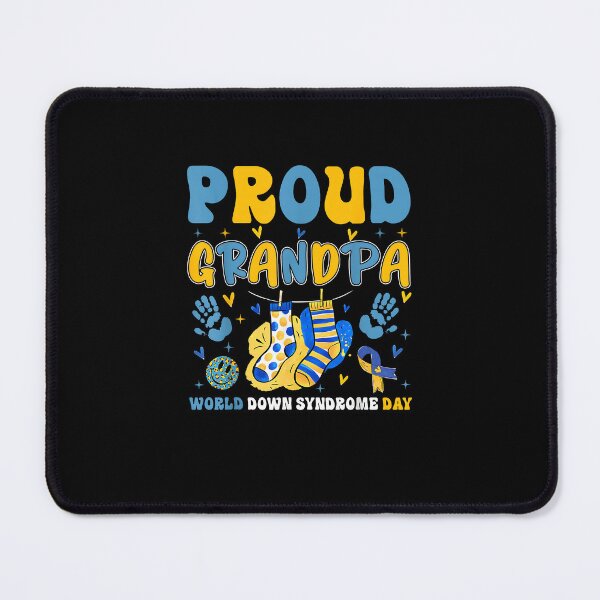 Item preview, Retro Proud Grandpa World Down Syndrome Day Grandfather Men designed and sold by MerchDeviant.