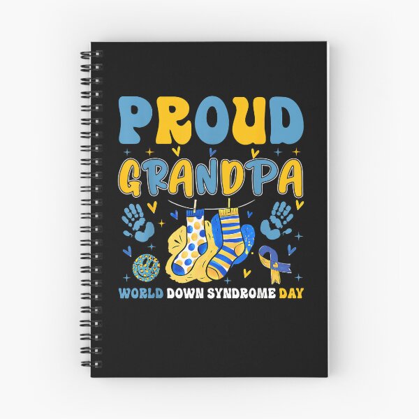 Item preview, Retro Proud Grandpa World Down Syndrome Day Grandfather Men designed and sold by MerchDeviant.