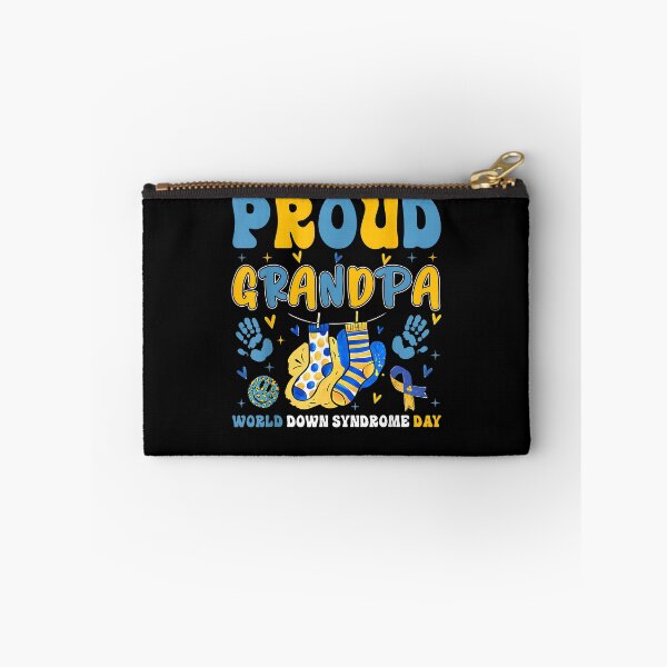 Item preview, Retro Proud Grandpa World Down Syndrome Day Grandfather Men designed and sold by MerchDeviant.