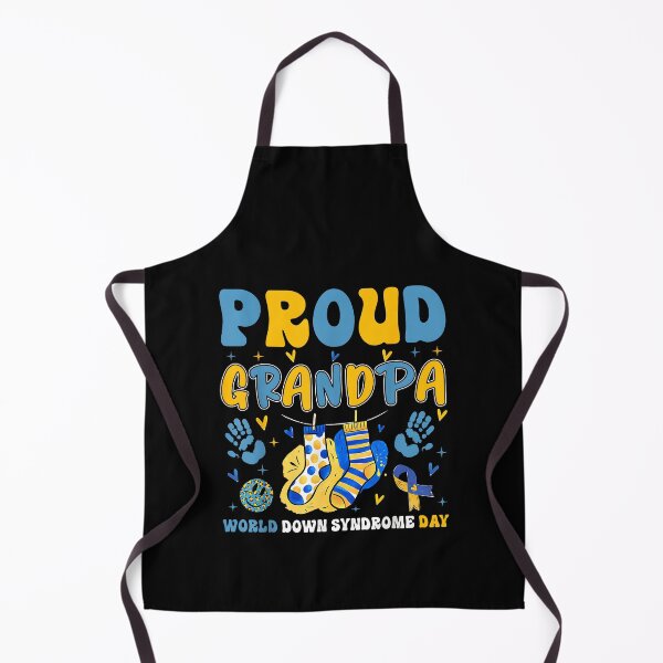 Item preview, Retro Proud Grandpa World Down Syndrome Day Grandfather Men designed and sold by MerchDeviant.
