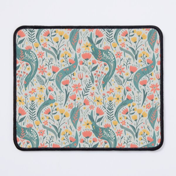 Item preview, Playful Wildflower Garden: Soft Pastel Folk Illustration designed and sold by VelloomStore.