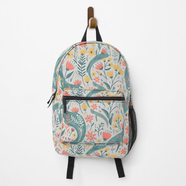 Item preview, Playful Wildflower Garden: Soft Pastel Folk Illustration designed and sold by VelloomStore.