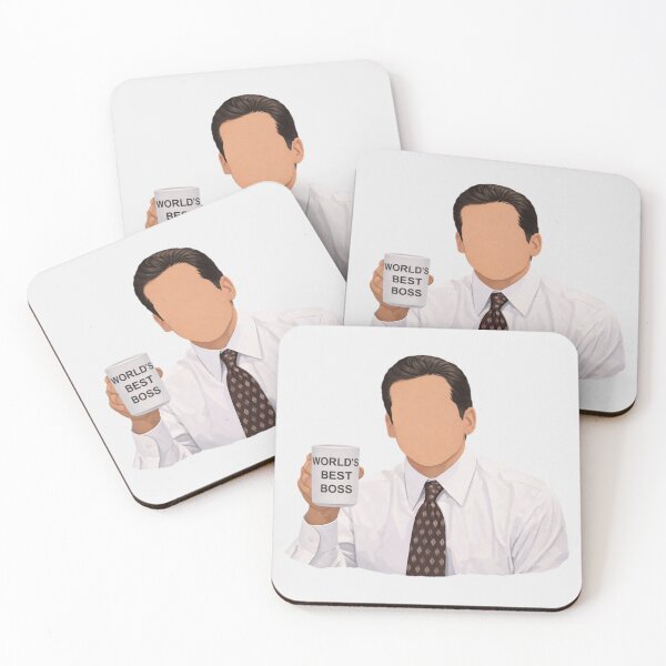 Item preview, Michael Scott World's Best Boss designed and sold by spidercolapinto.