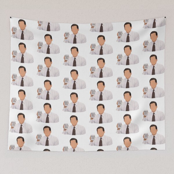 Item preview, Michael Scott World's Best Boss designed and sold by spidercolapinto.