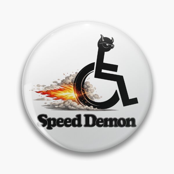 Item preview, Wheelchair Speed Demon designed and sold by ttuniques.